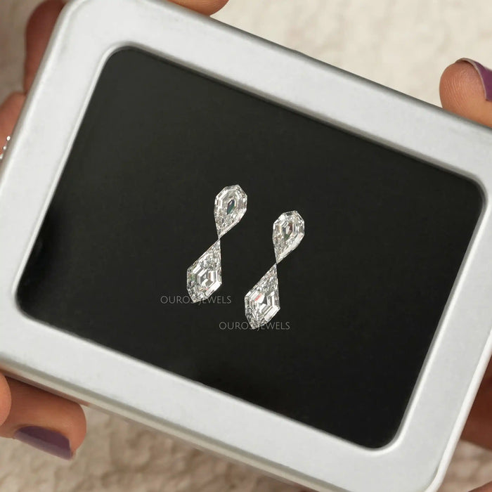 [Step Cut Lab Grown Diamond]-[Ouros Jewels]