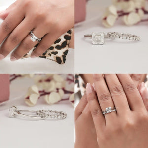 wedding ring set