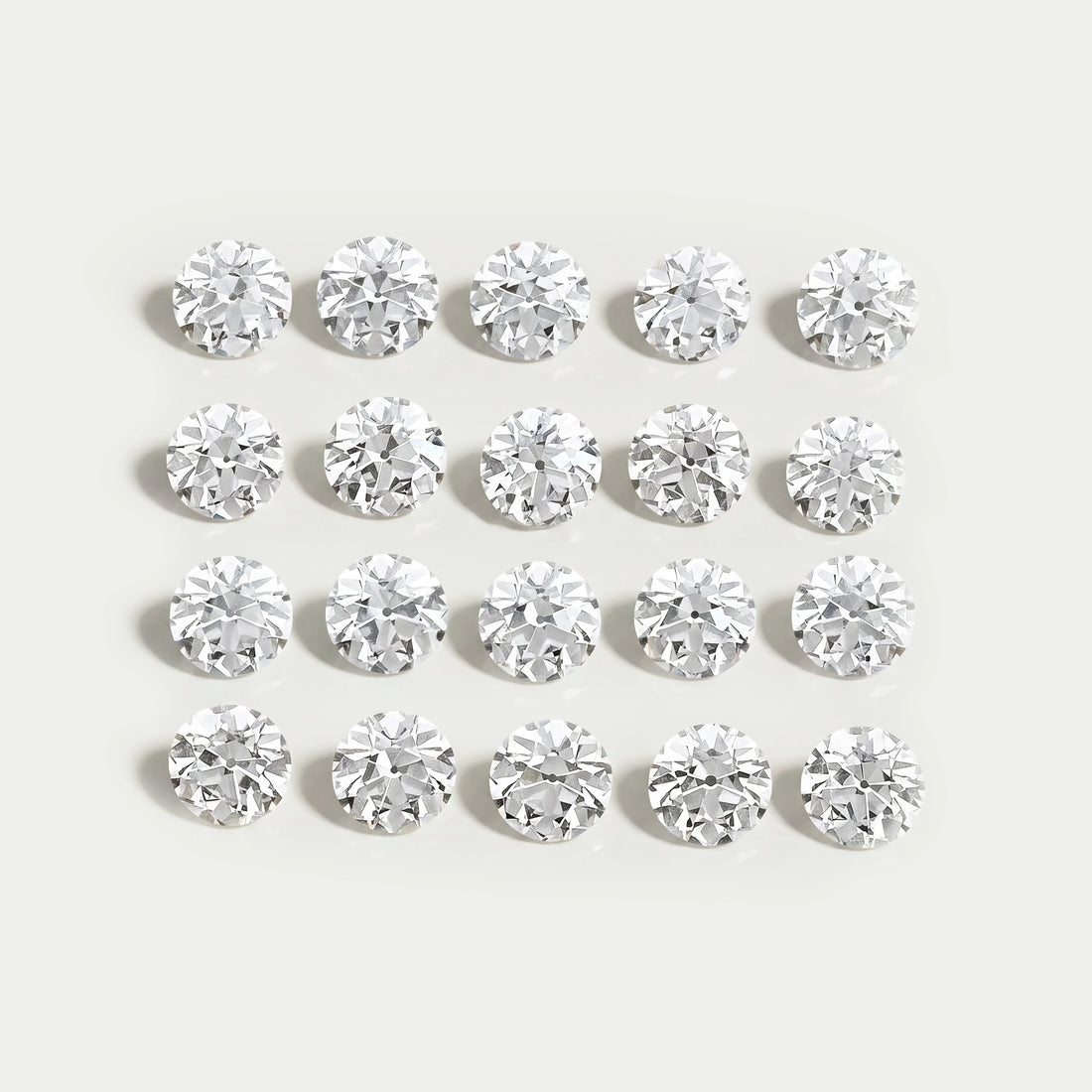 Traditional OEC Round Cut Diamond