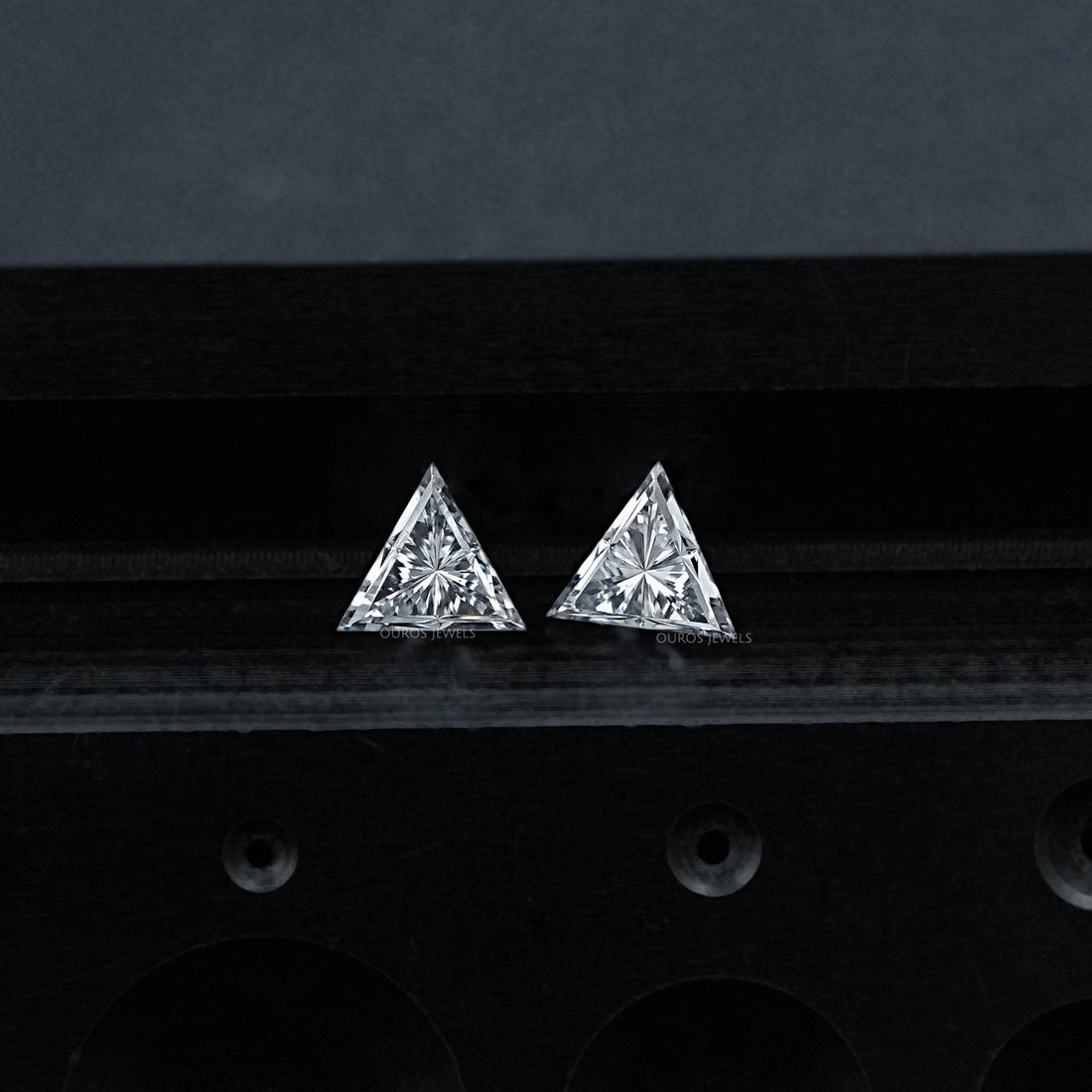Triangle Cut Lab Grown Diamond Loose Pair Loose