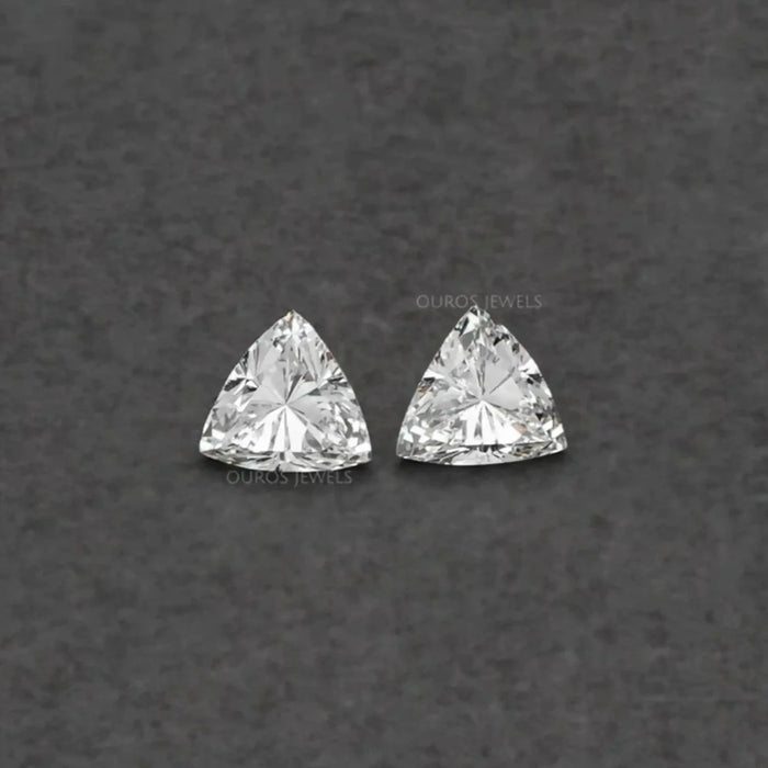 Trillion Cut Lab Grown Diamond Pair