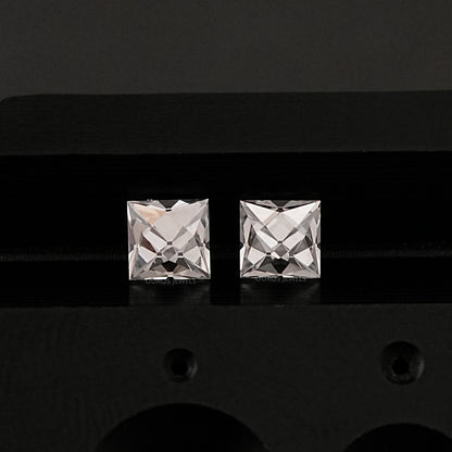French Cut Lab Grown Diamond Matching Pair Loose