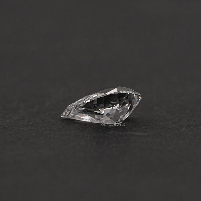 Vintage Old Mine Cut Pear Diamond - Lab Grown