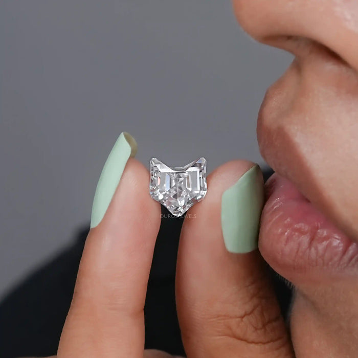 Bespoke Cat Face Cut Loose Diamond