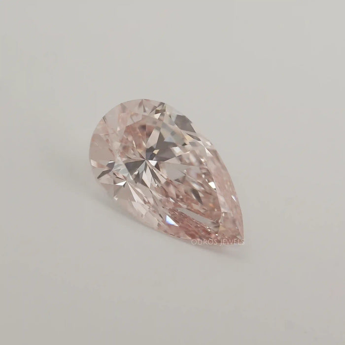 Fancy Intense Pink Pear Shaped Diamond