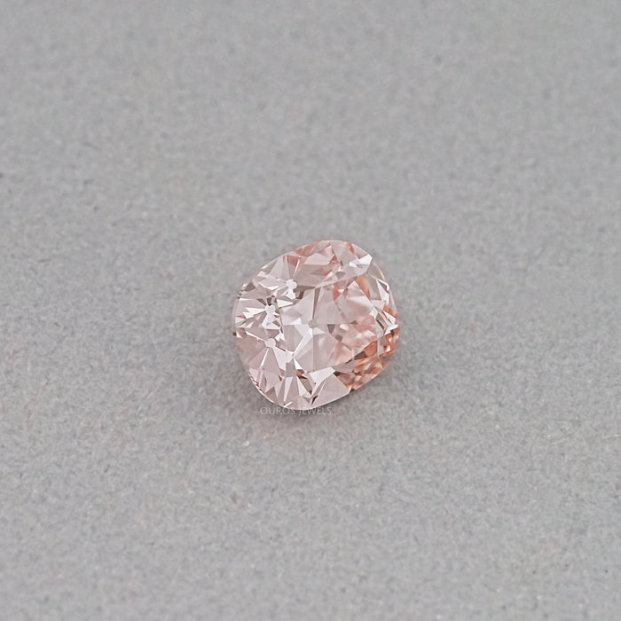 Fancy Vivid Pink Old Mine Cushion Lab-Diamond