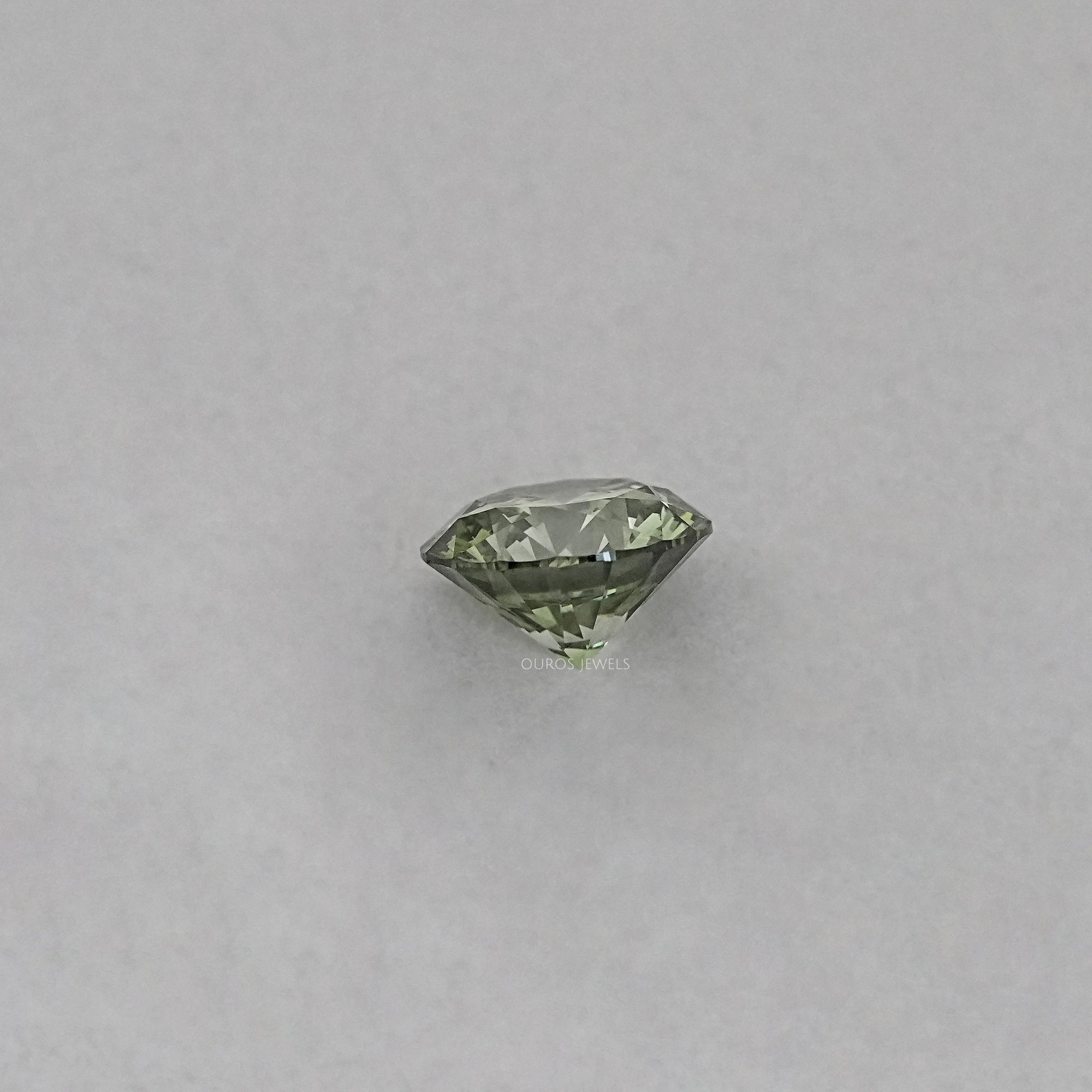 Fancy Vivid Green Round Lab Loose Diamond