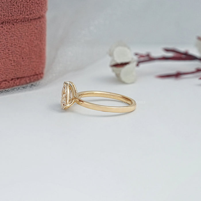 Emerald And Pear Lab Diamond Toi Moi Ring Ring