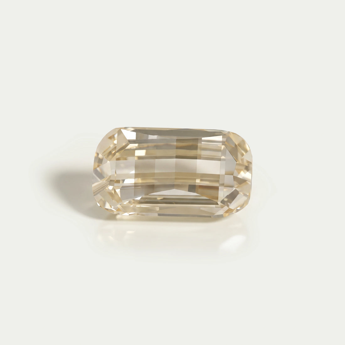 Yellow Modified Cut Lab Grown Diamond Loose