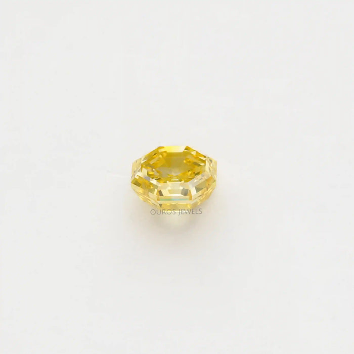 1.25 Carat Yellow Octagon Cut Lab Grown Diamond