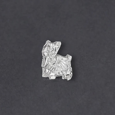 Yorkie Dog Shape Lab Created Diamond