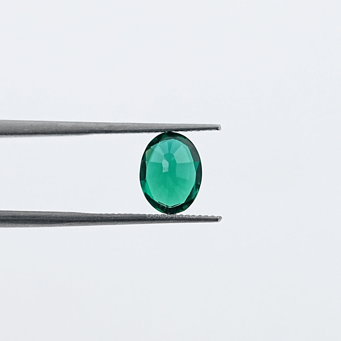 Green Oval Zambian Emerald Gemstone Loose