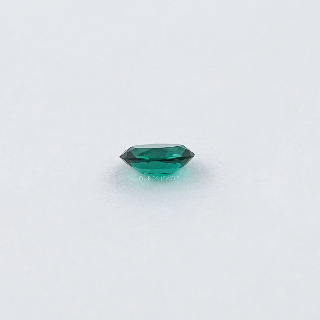 Green Oval Zambian Emerald Gemstone Loose