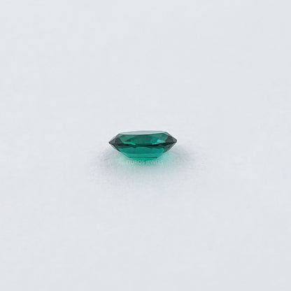 Green Oval Zambian Emerald Gemstone Loose