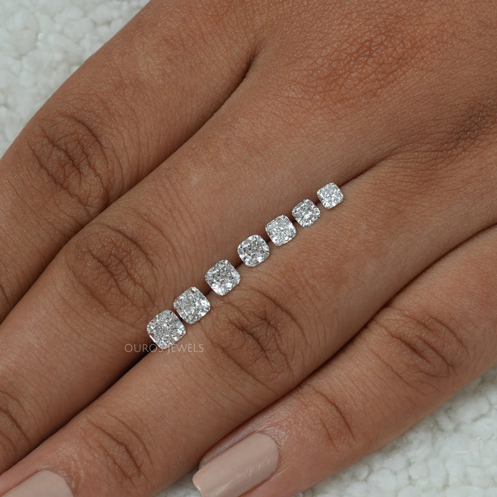 Cushion Cut Lab Created Diamonds