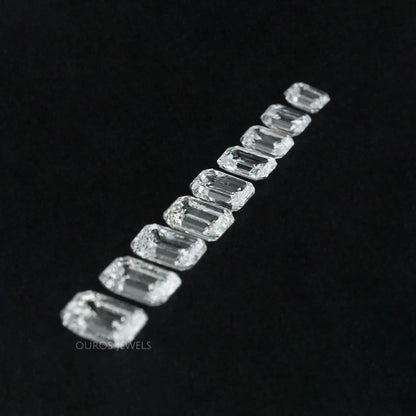 Loose Emerald Cut Lab Diamond Loose
