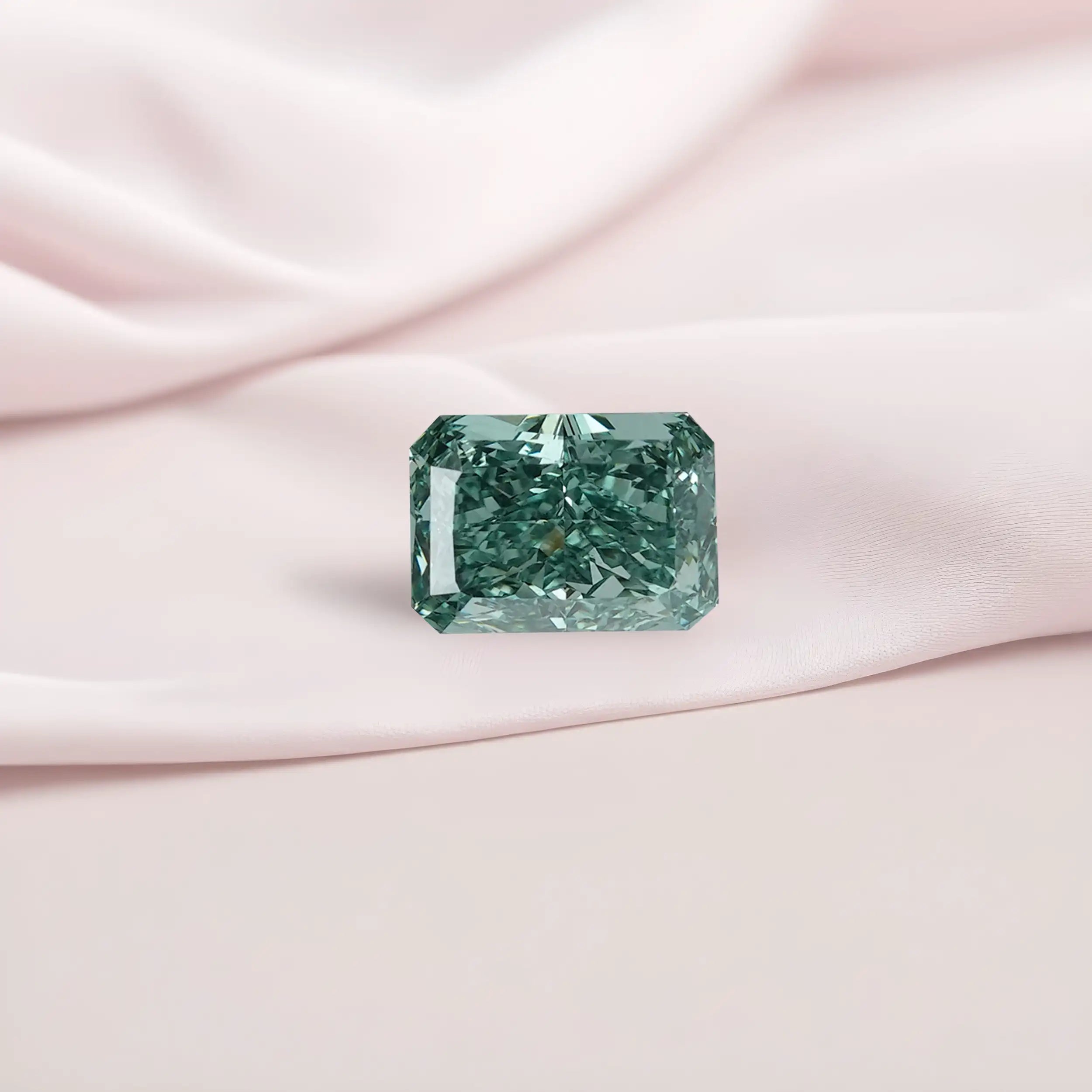 Green  Lab Grown Diamond