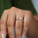 emerald cut diamond engagement ring