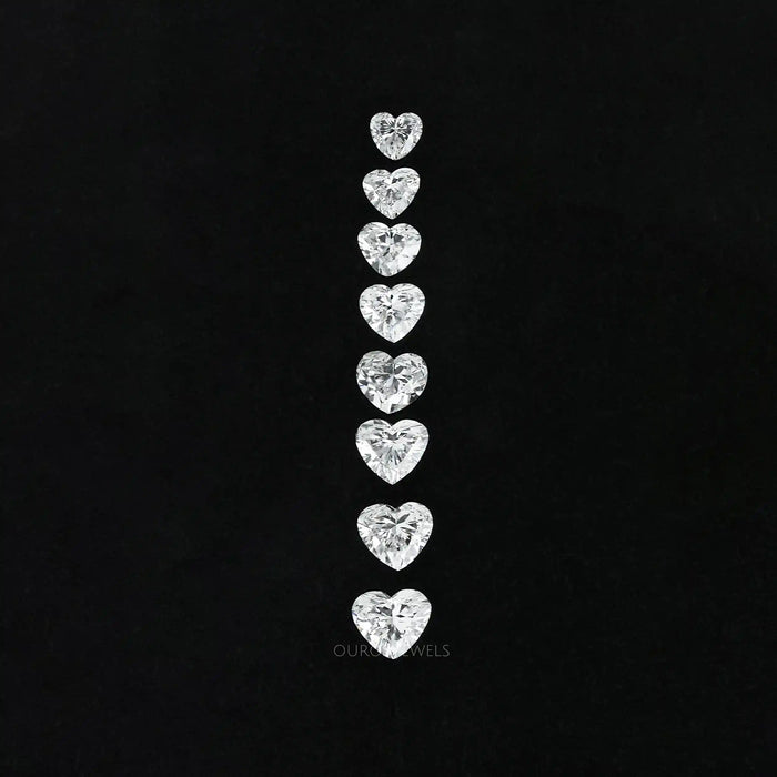 Heart Shape Lab Grown Diamonds