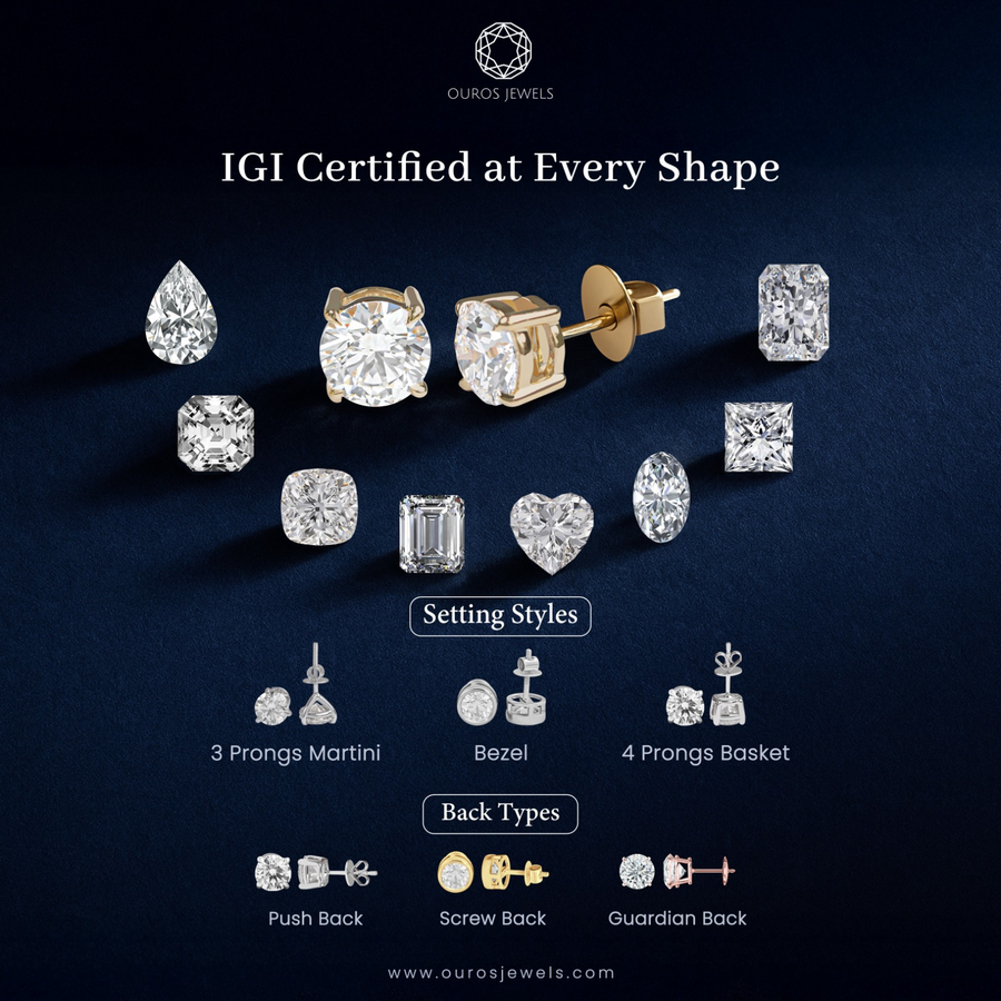 Create Your Perfect Diamond Studs