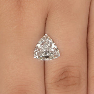 [Trillion Cut Diamond on Hand]-[Ouros Jewels]