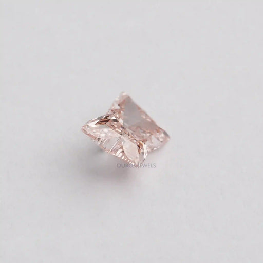 back view of 1.20ct pink butterfly cut loose lab grown diamond