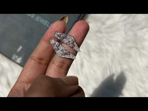 [Youtube Video of Round Diamond Screw Back Earrings]-[Ouros Jewels]