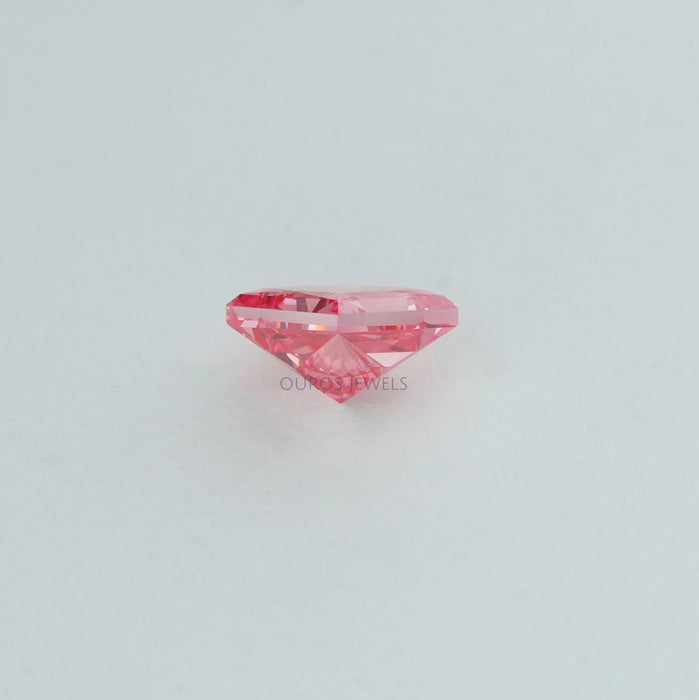 0.52 Carat Each Pink Princess Lab Diamond