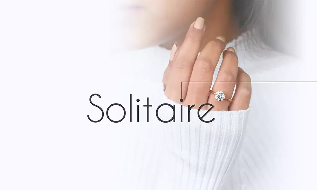 Image showing 3 solitaire ring, lab-grown diamond in pear, kite, and oval cuts set for a timeless look 