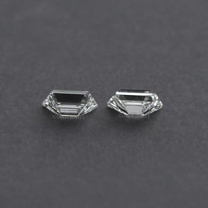 [Trapezoid cut lab grown diamond]-[Ouros Jewels]