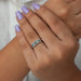 [Emerald Cut 5 Stone Ring]-[Ouros Jewels]
