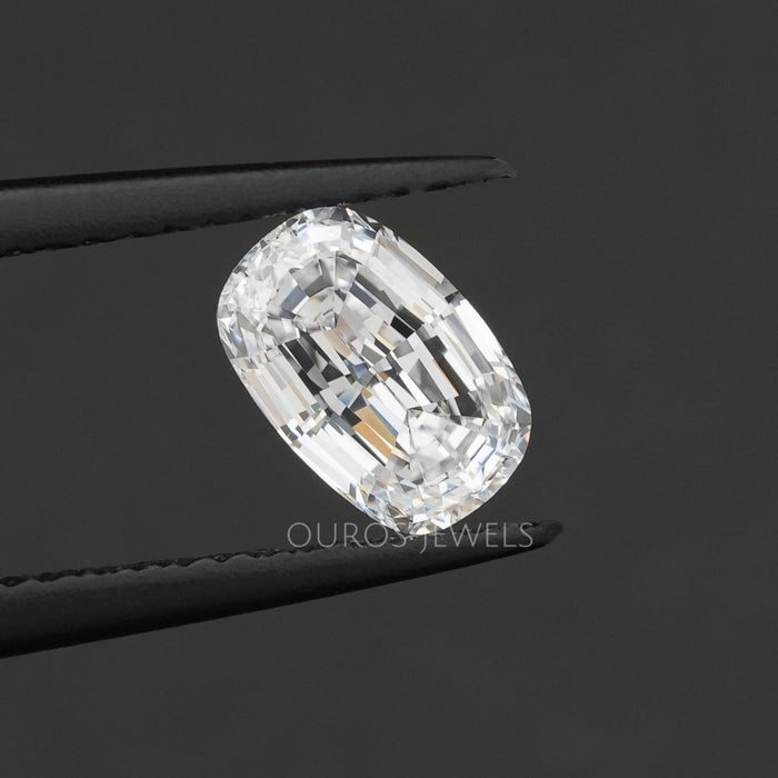 [1.09 Carat Step Cut Cushion Loose Diamond's Clear Cuts]-[Ouros Jewels]