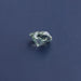 [Side View of Green Lab Diamond]-[Ouros Jewels]