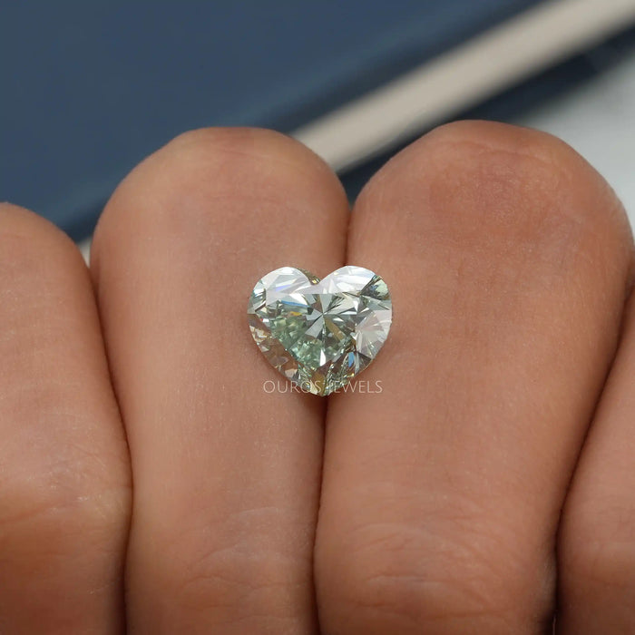 [Heart Cut Loose Lab Diamond]-[Ouros Jewels]