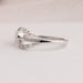 [White Gold Diamond Ring]-[Ouros Jewels]