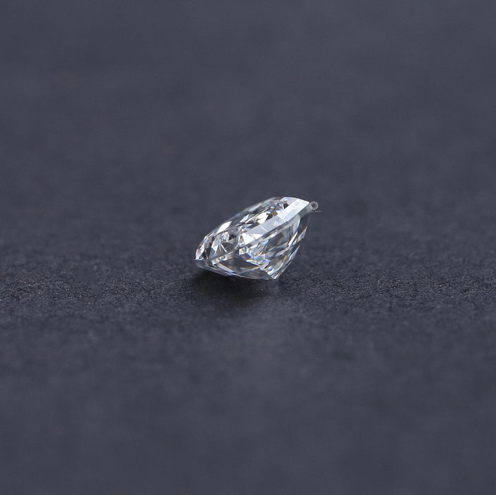 [Side View of Moval Cut Loose Diamond]-[Ouros Jewels]