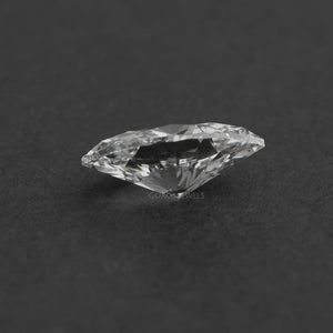 Side view of 2.50 Carat Marquise Cut Loose Diamond with dark gray background.