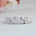 [Pear & Emerald Cut Multi Shape Diamond Eternity Band]-[Ouros Jewels]