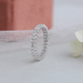 Oval Diamond  Eternity Ring