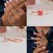 Collage of Cushion Cut Eco Friendly Diamond Engagement Ring