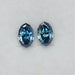 [2.05 TCW Step Cut Oval Diamond Pair]-[Ouros Jewels]