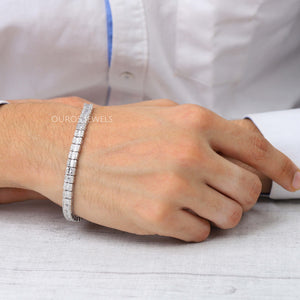 diamond tennis bracelet for men