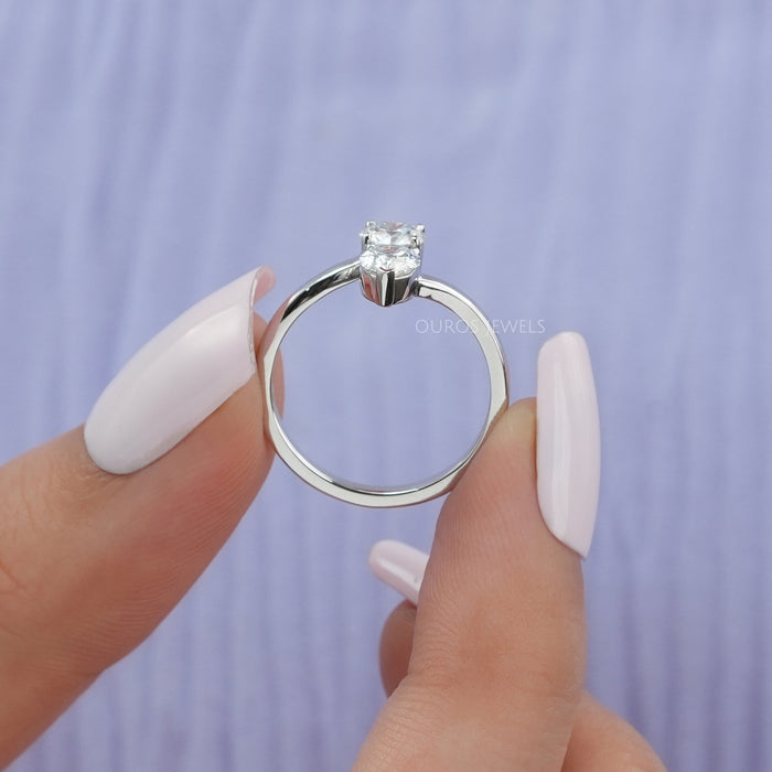 [2 Stone Bypass Ring]-[Ouros Jewels]