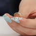 [Round Brilliant Cut Diamond Engagement Ring]-[Ouros Jewels]