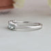 [5 Stone Lab Created Diamond Ring]-[Ouros Jewels]