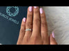 YouTube video of 3 Stone Emerald Cut Rngagement Ring.