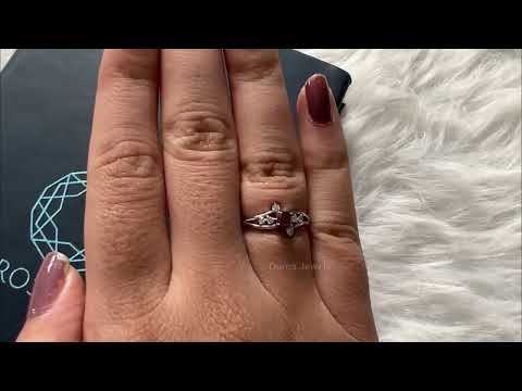 YouTube video of Red Cushion Shape Diamond Ring