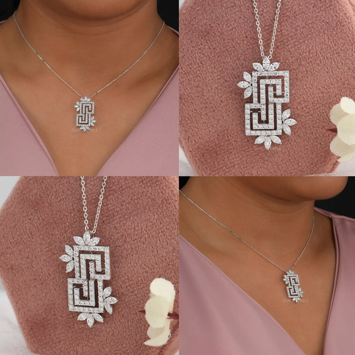 [Maze Pendant]-[Ouros Jewels]