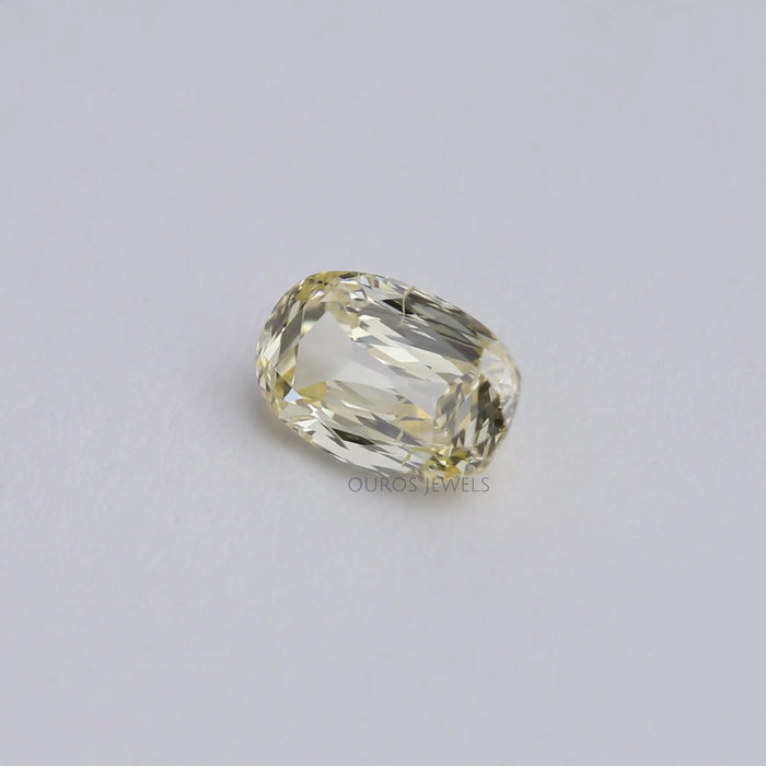  Yellow Old Mine Cushion Cut Diamond