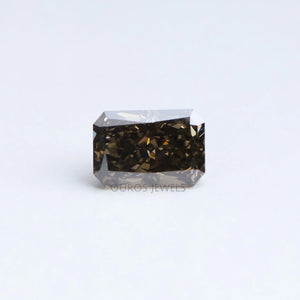 1.65 Carat Olive Radiant Cut Lab  Grown Diamond